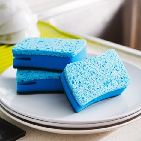 百洁布洗碗布木浆海绵擦